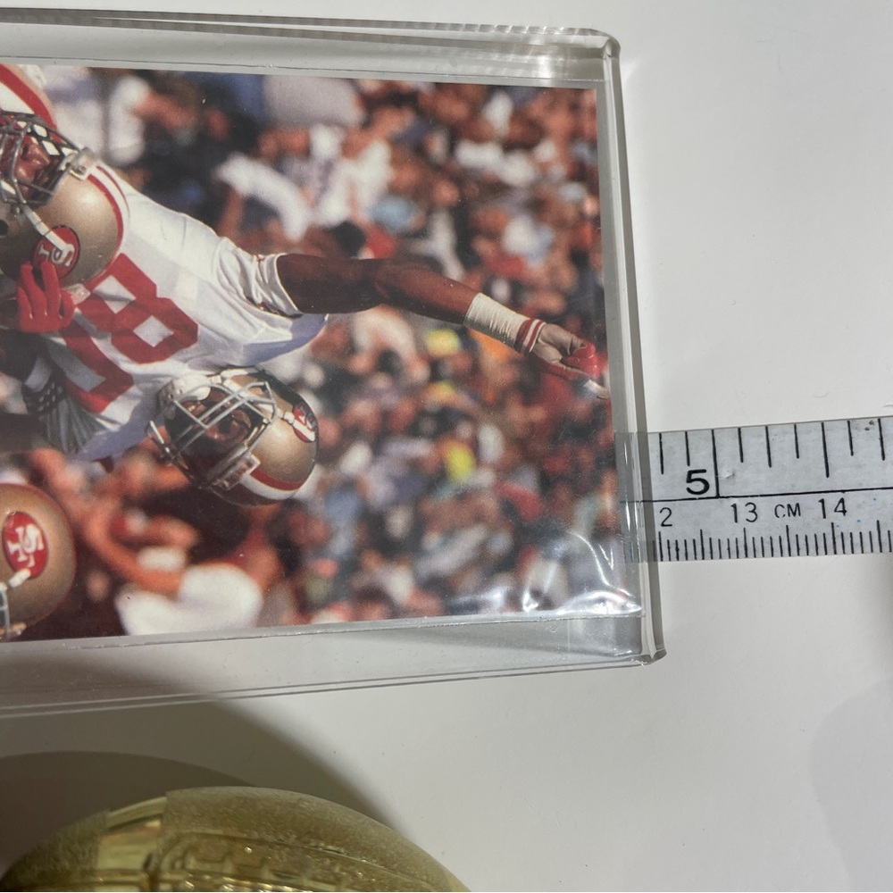 Jerry Rice 1991 Pro Set Platinum Card Display - Picture 8 of 8
